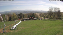 Spodní část sjezdovky