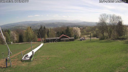 Spodní část sjezdovky