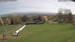 Spodní část sjezdovky