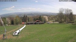 Spodní část sjezdovky