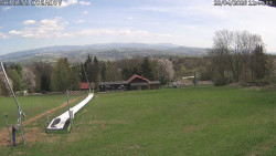 Spodní část sjezdovky