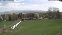 Spodní část sjezdovky