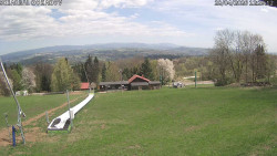 Spodní část sjezdovky