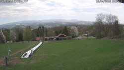 Spodní část sjezdovky