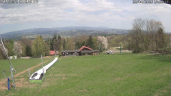 Spodní část sjezdovky