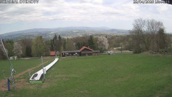 Spodní část sjezdovky