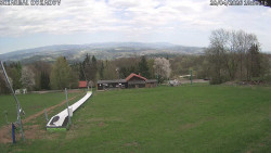 Spodní část sjezdovky