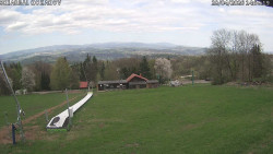 Spodní část sjezdovky