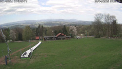 Spodní část sjezdovky