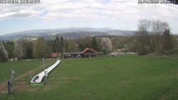 Spodní část sjezdovky