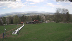 Spodní část sjezdovky