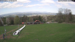 Spodní část sjezdovky