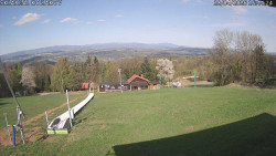 Spodní část sjezdovky