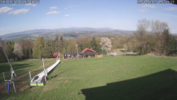 Spodní část sjezdovky