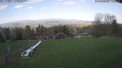 Spodní část sjezdovky