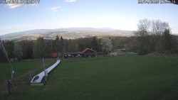 Spodní část sjezdovky