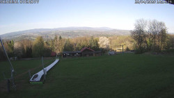 Spodní část sjezdovky