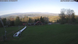 Spodní část sjezdovky