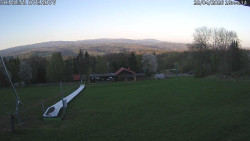 Spodní část sjezdovky