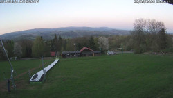 Spodní část sjezdovky