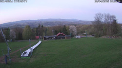 Spodní část sjezdovky