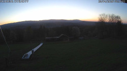 Spodní část sjezdovky