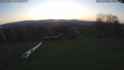 Spodní část sjezdovky