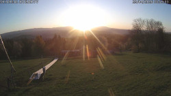 Spodní část sjezdovky