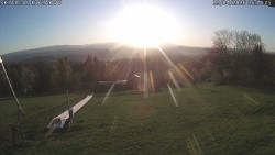 Spodní část sjezdovky