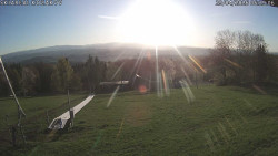 Spodní část sjezdovky