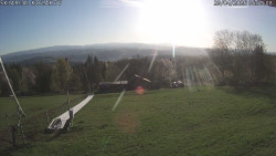 Spodní část sjezdovky