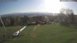 Spodní část sjezdovky