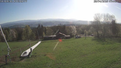 Spodní část sjezdovky