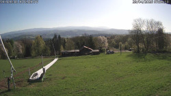 Spodní část sjezdovky