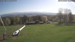 Spodní část sjezdovky