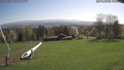 Spodní část sjezdovky