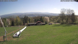 Spodní část sjezdovky