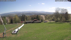 Spodní část sjezdovky