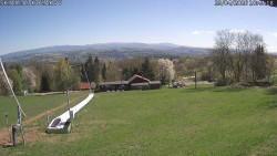 Spodní část sjezdovky