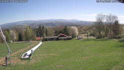 Spodní část sjezdovky