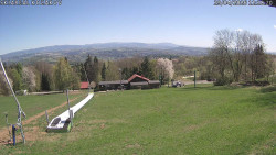 Spodní část sjezdovky