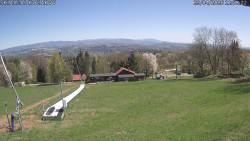 Spodní část sjezdovky