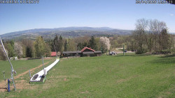 Spodní část sjezdovky