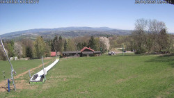 Spodní část sjezdovky