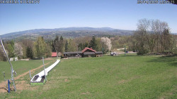 Spodní část sjezdovky