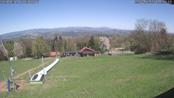 Spodní část sjezdovky