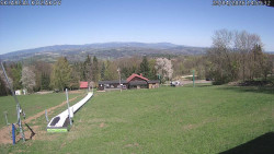 Spodní část sjezdovky