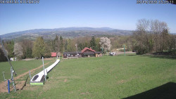 Spodní část sjezdovky