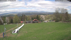 Spodní část sjezdovky