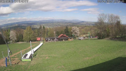 Spodní část sjezdovky